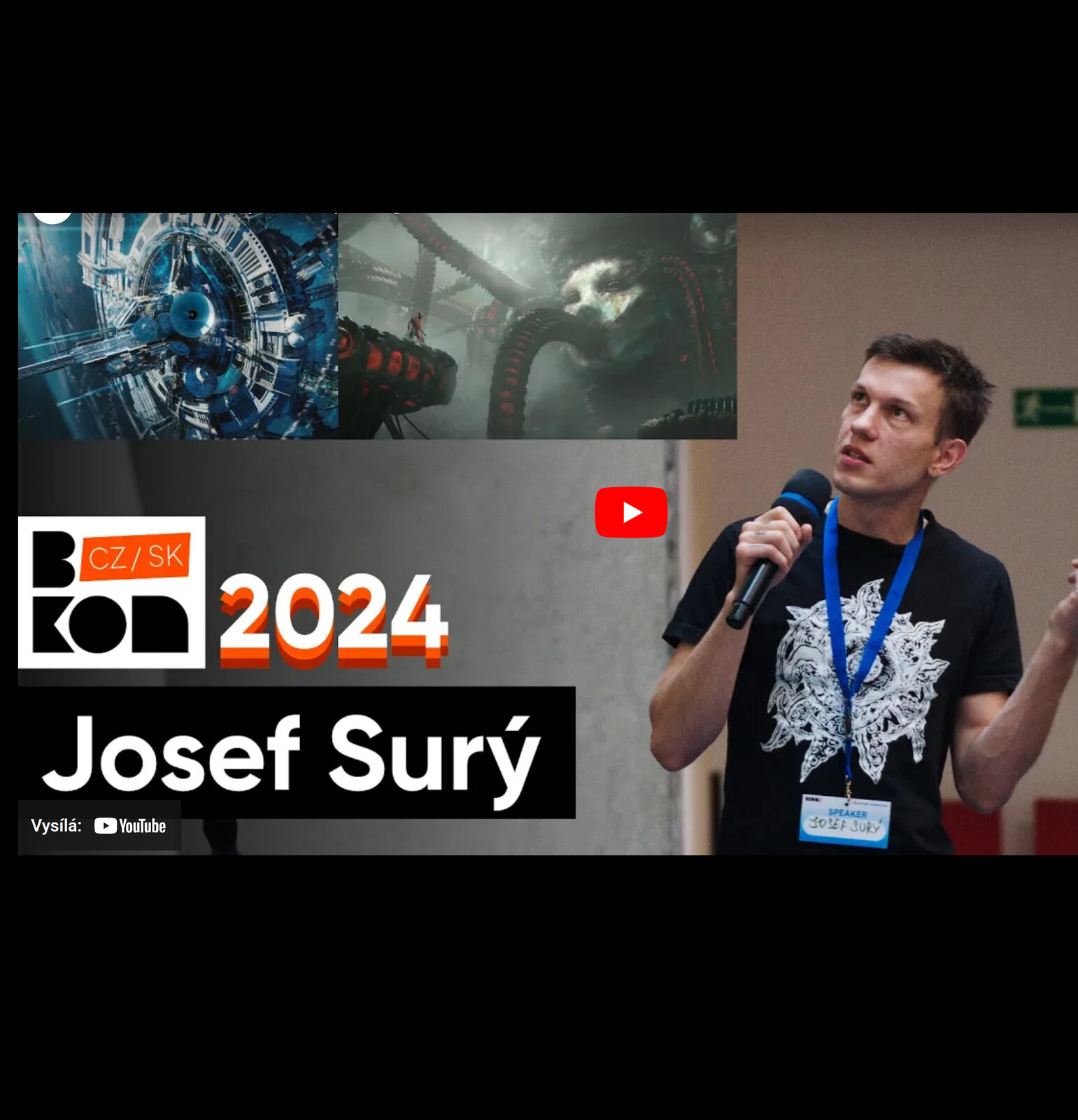 Blender Con 2024 - Josef Surý – Concept design in Blender