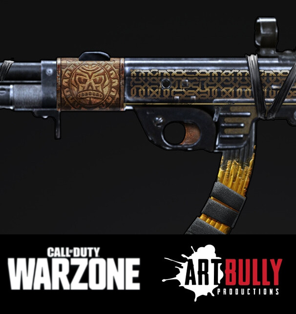 ArtStation - Call of Duty: Warzone - Weapon Skin Design