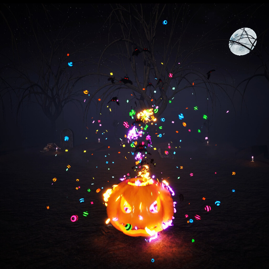 ArtStation Game VFX Happy Halloween! 2024