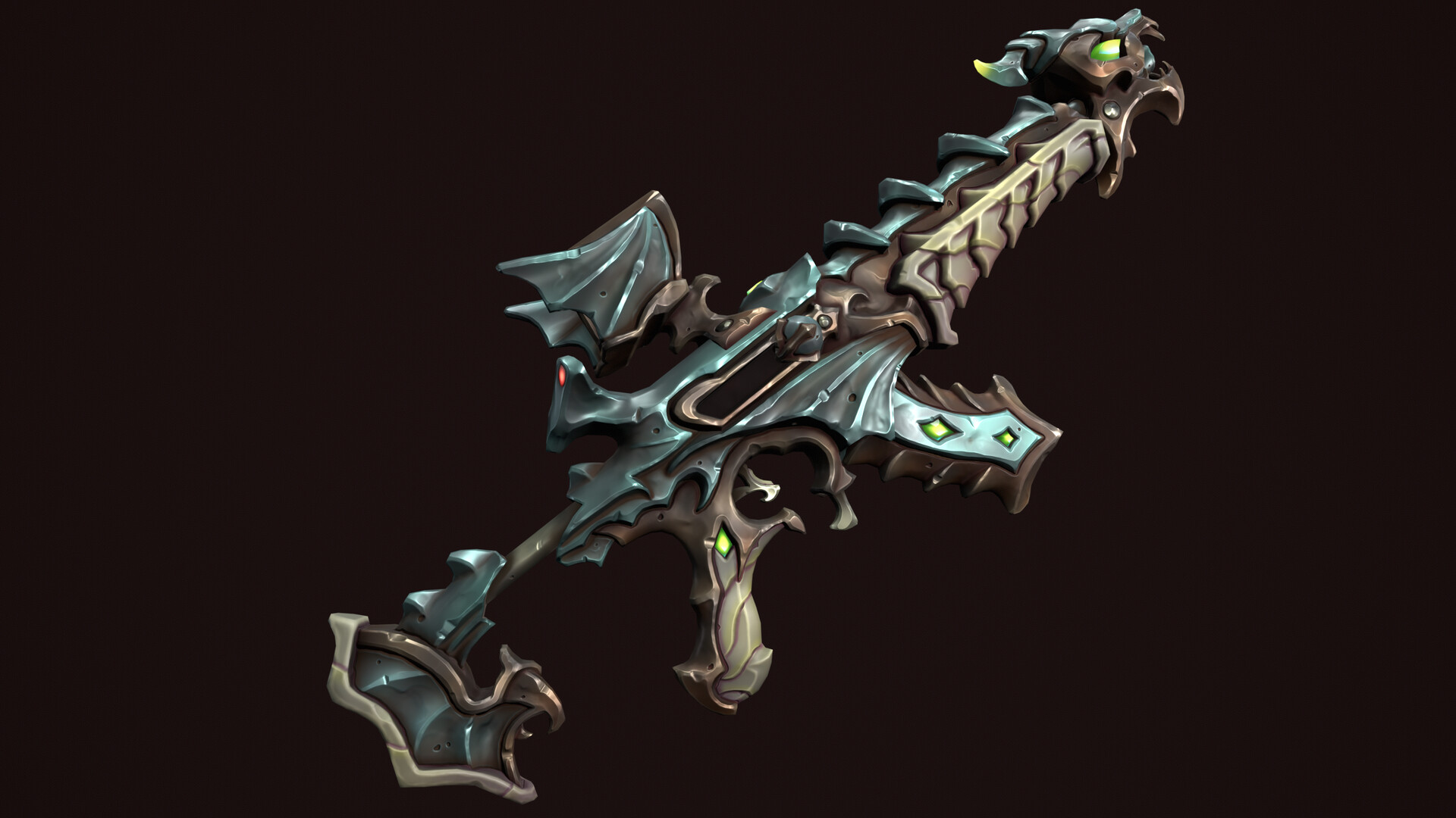 ArtStation - Temple assault rifle