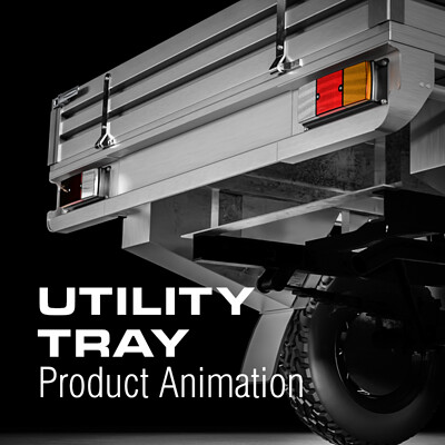 Utility Tray Product Animation