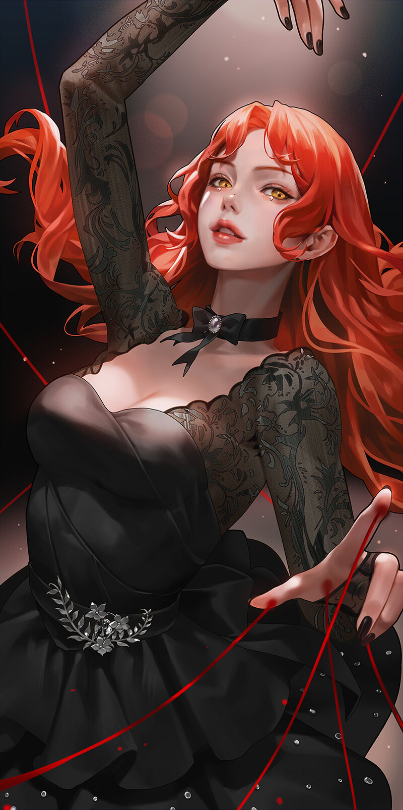 ArtStation - 사이퍼즈 베로니카 로딩 포스터 사이퍼즈 베로니카 로딩 포스터, JINWU
