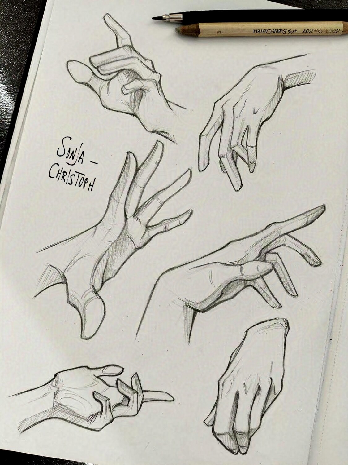 ArtStation - Hand Studies