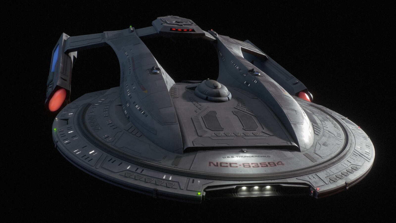 Star Trek First Contact - Akira Class (2024 Rebuild)