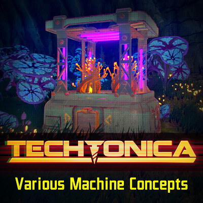 Techtonica - Various Machine Concepts