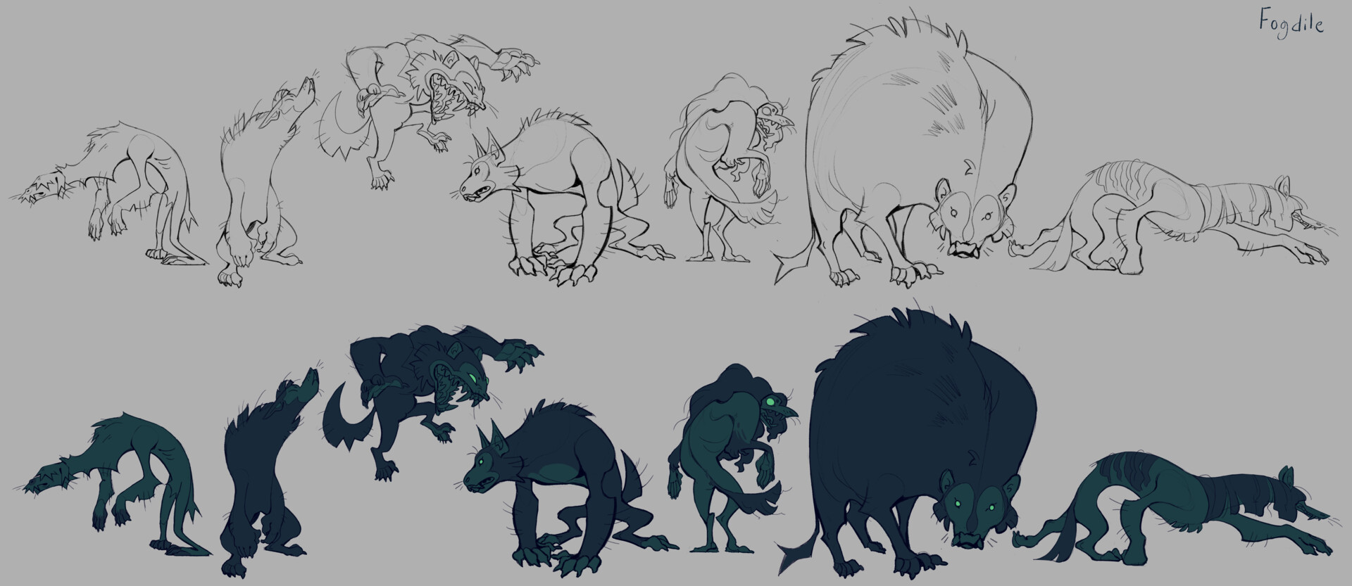 Werewolf Concept Art