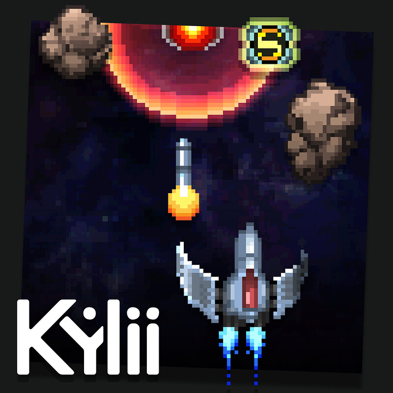 Space Pilot - Tiny Pixel Art Game