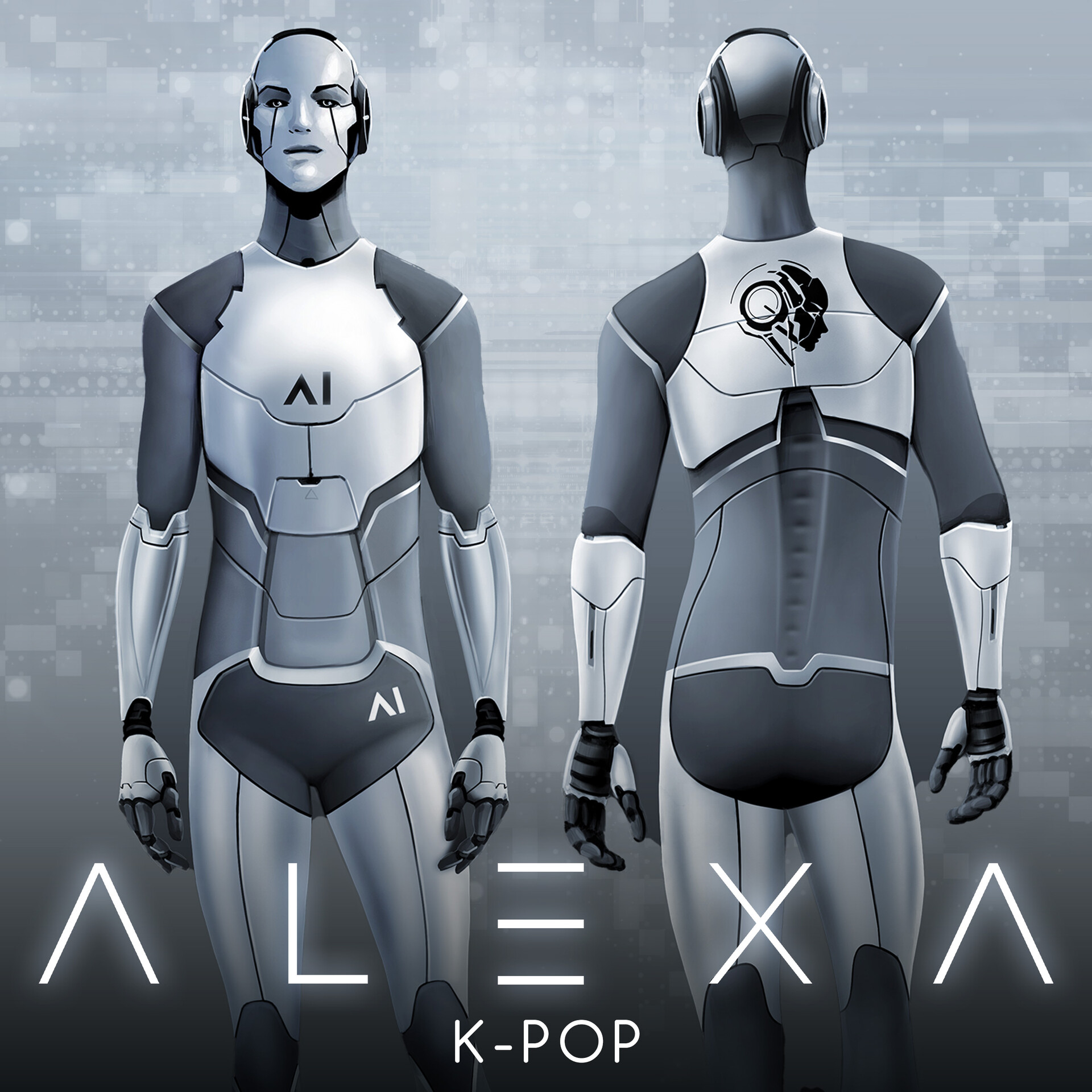 日本全国送料無料商品 特集 ArtStation - AleXa - K-Pop 'AI Trooper' Robot Character K-POP/アジア