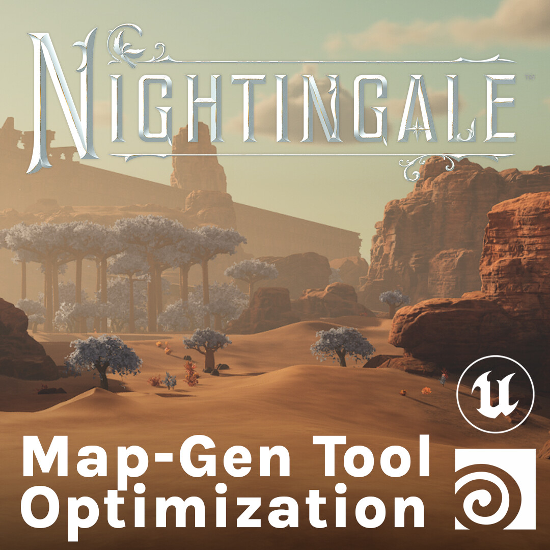 Nightingale Procedural Map-Generation Tool Optimization