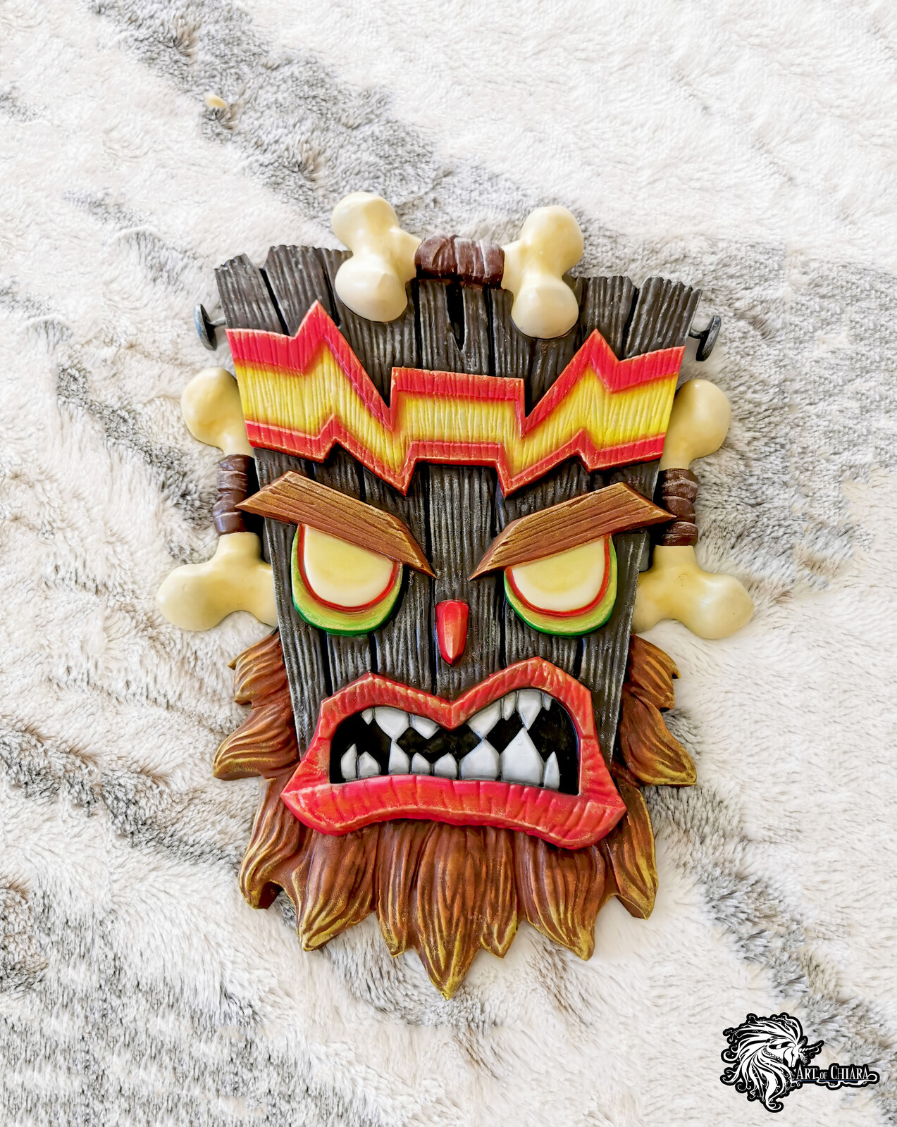 Uka Uka wall mask