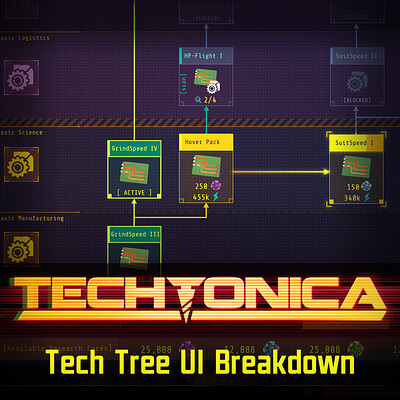 Techtonica - Tech Tree Breakdown