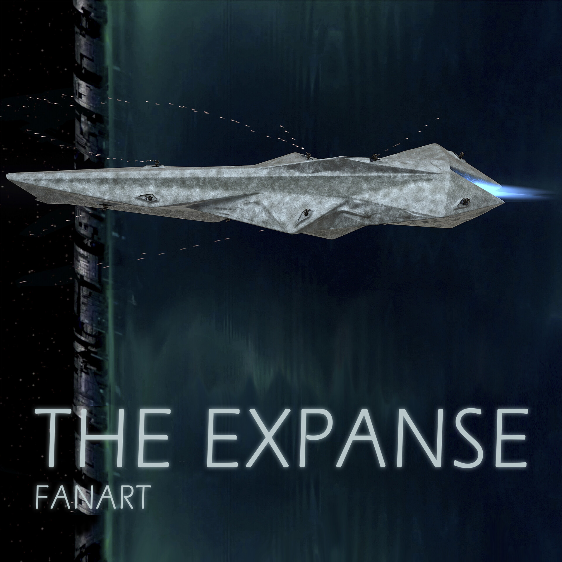 Expanse Wiki The Expanse S1e3 ArtStation Gathering Storm Renders