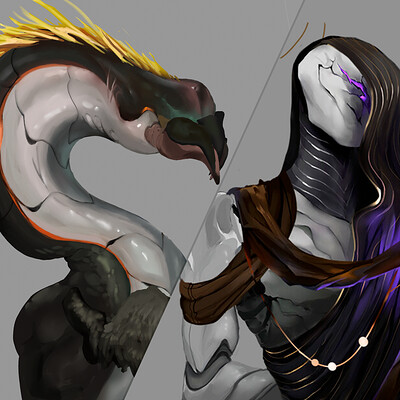 Concept Art: Chronolord #MODJAM2024 and somen other cratures