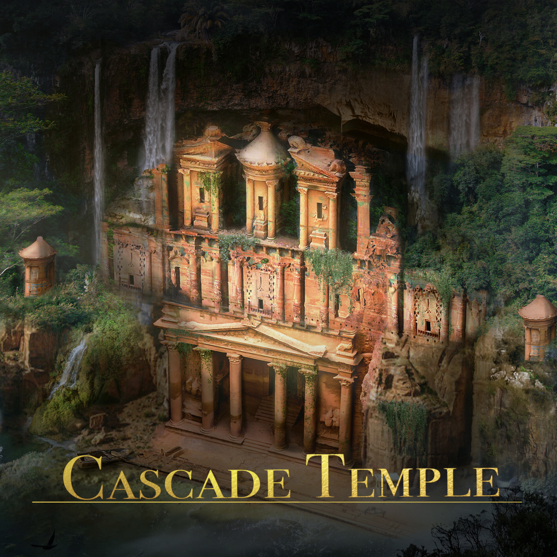 Artstation - Cascade Temple