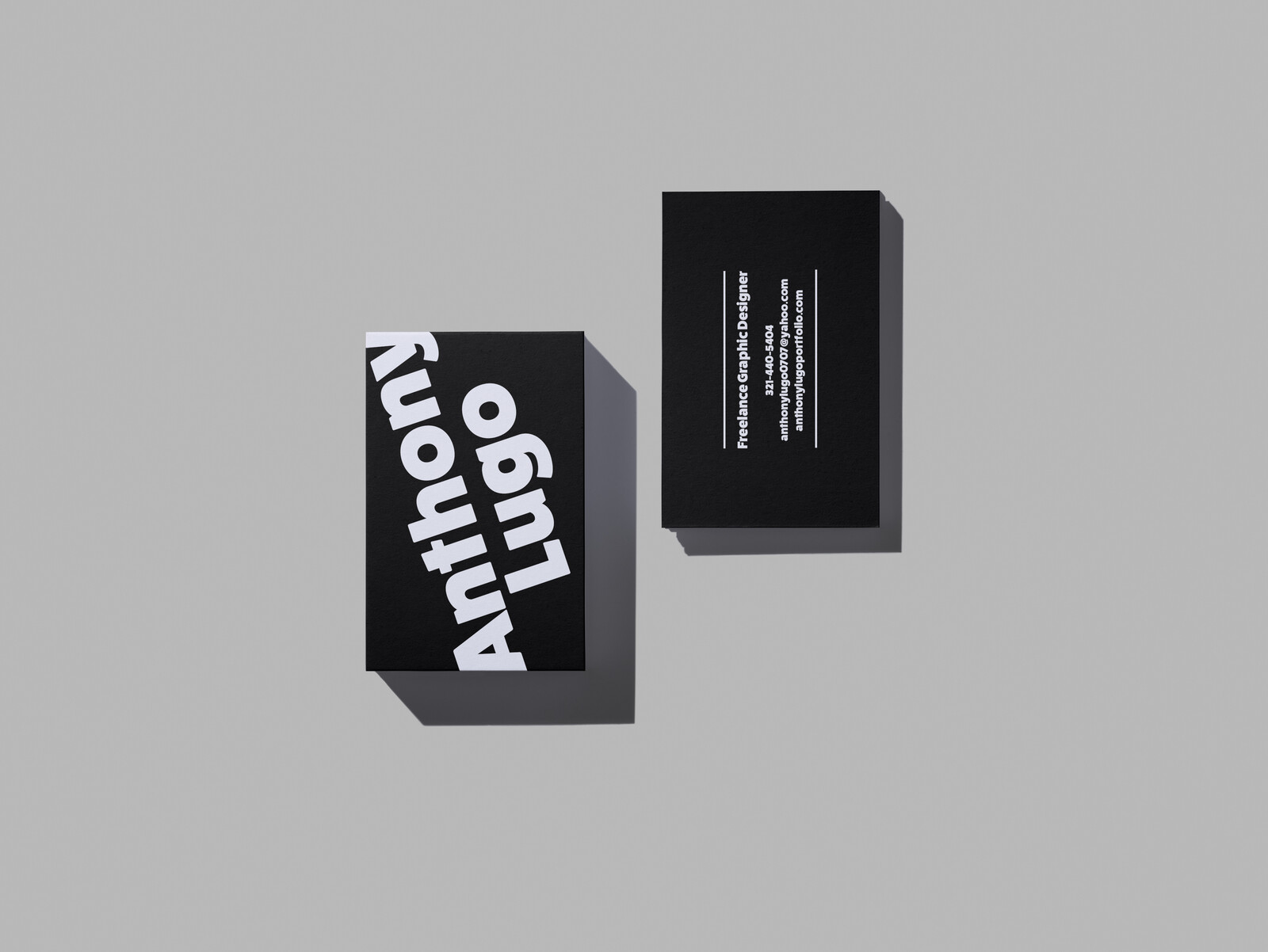 Self Titled Business Card Mockups 