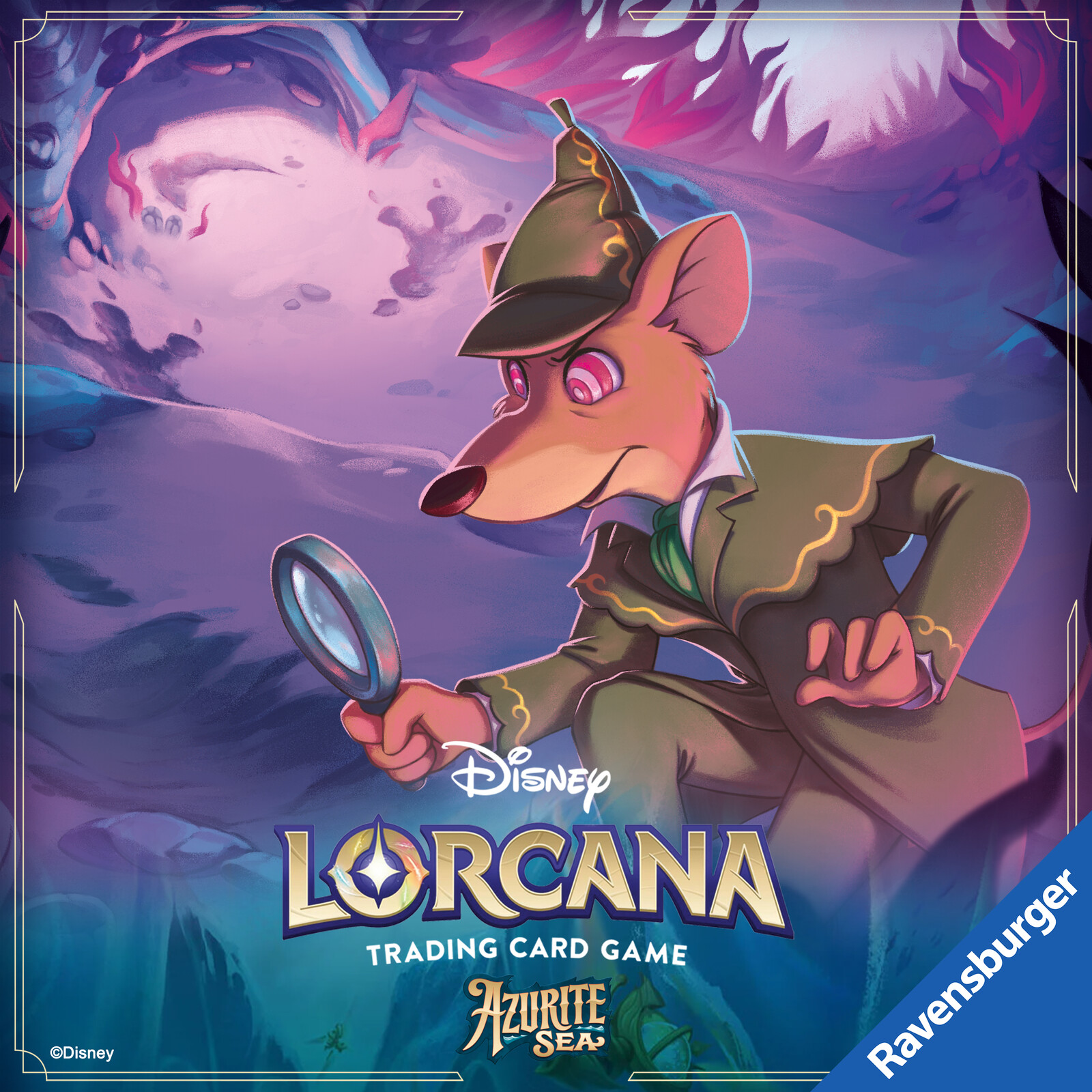 Disney LORCANA TCG - BASIL Hypnotized Mouse - SET 6 Azurite Sea