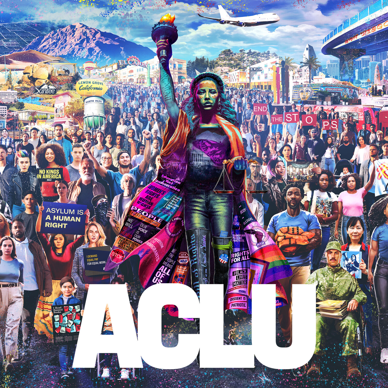 ACLU San Diego Mural