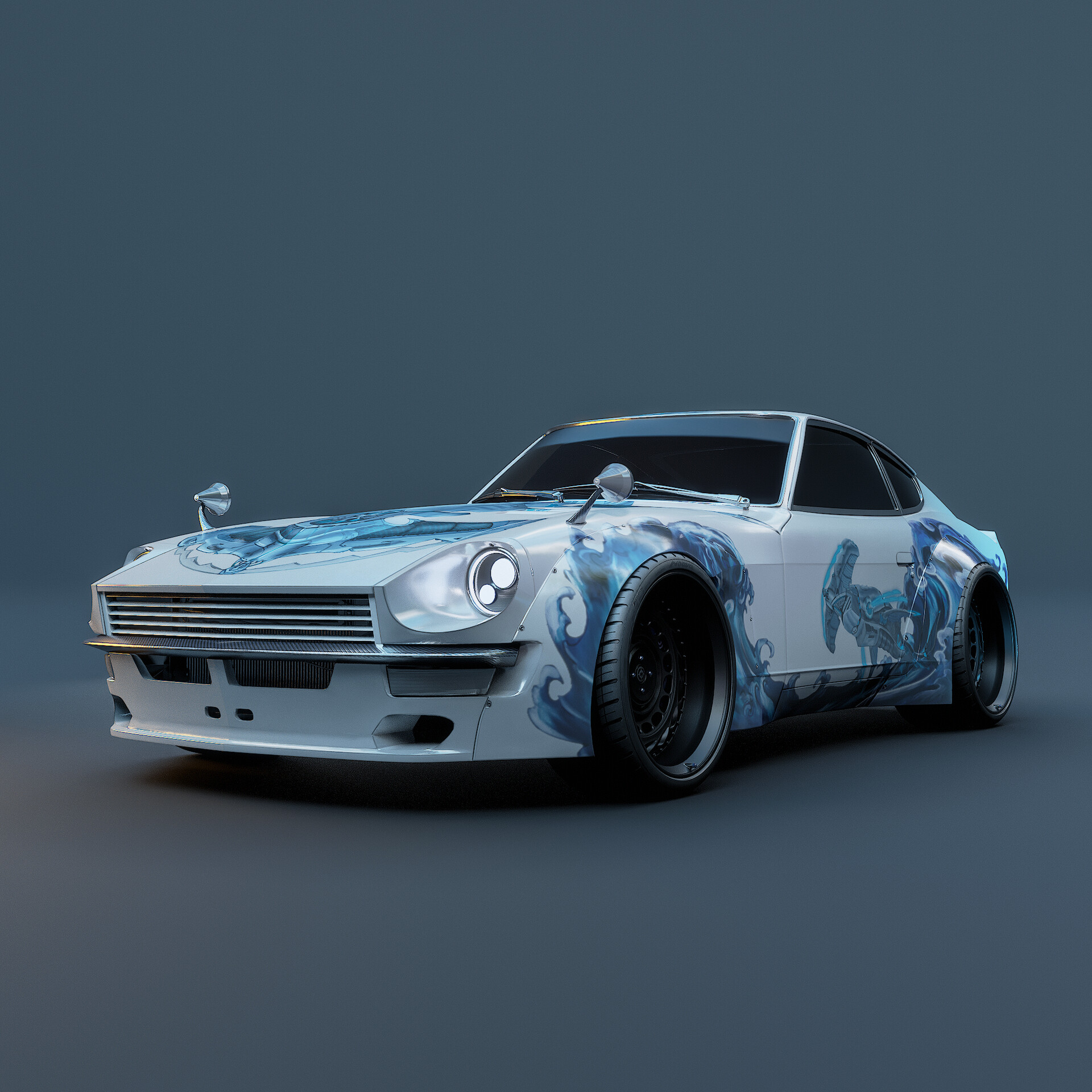 ArtStation - Datsun 240z FuguZ (Nissan Fairlady Z)