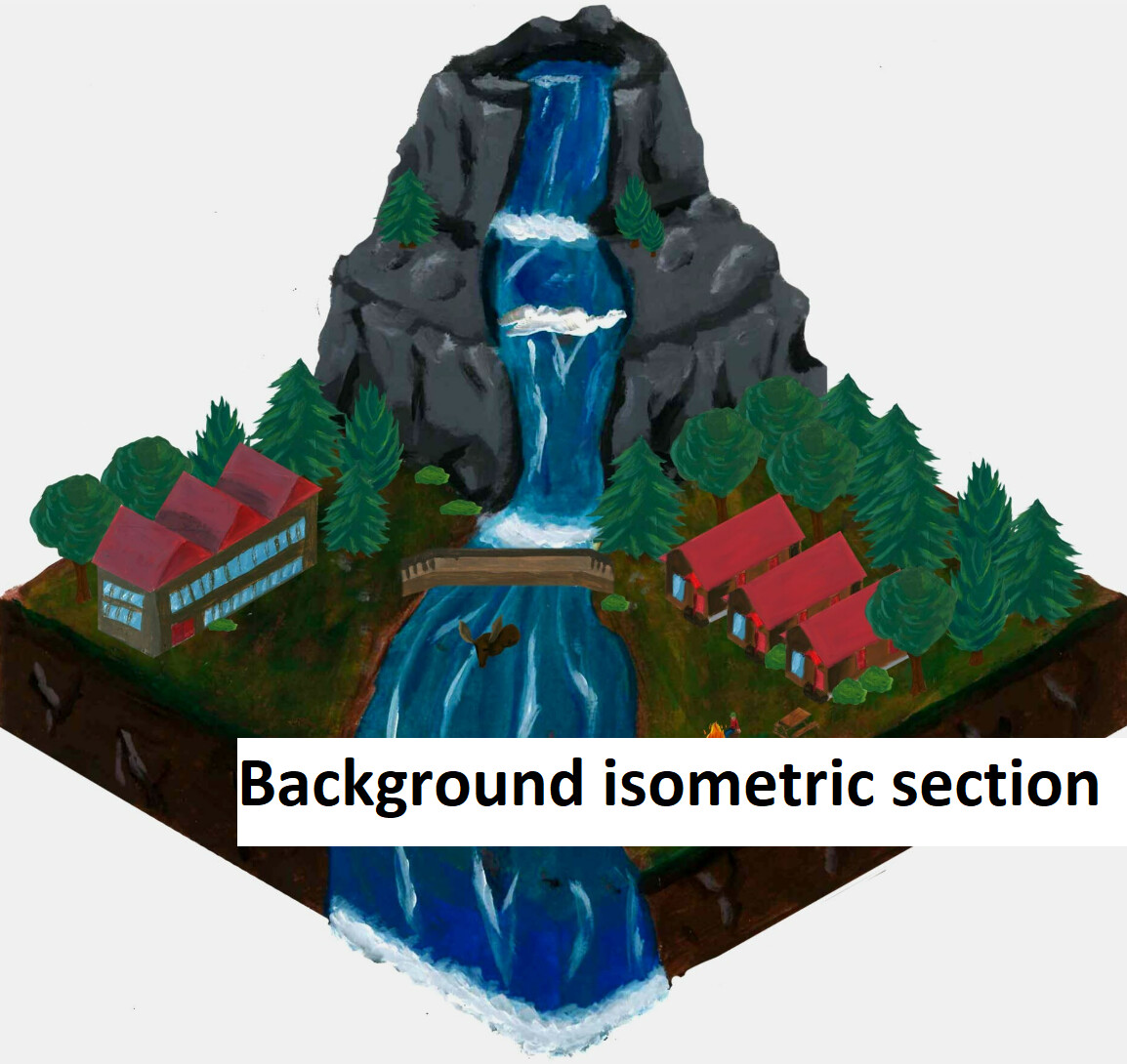 ArtStation - Background isometric