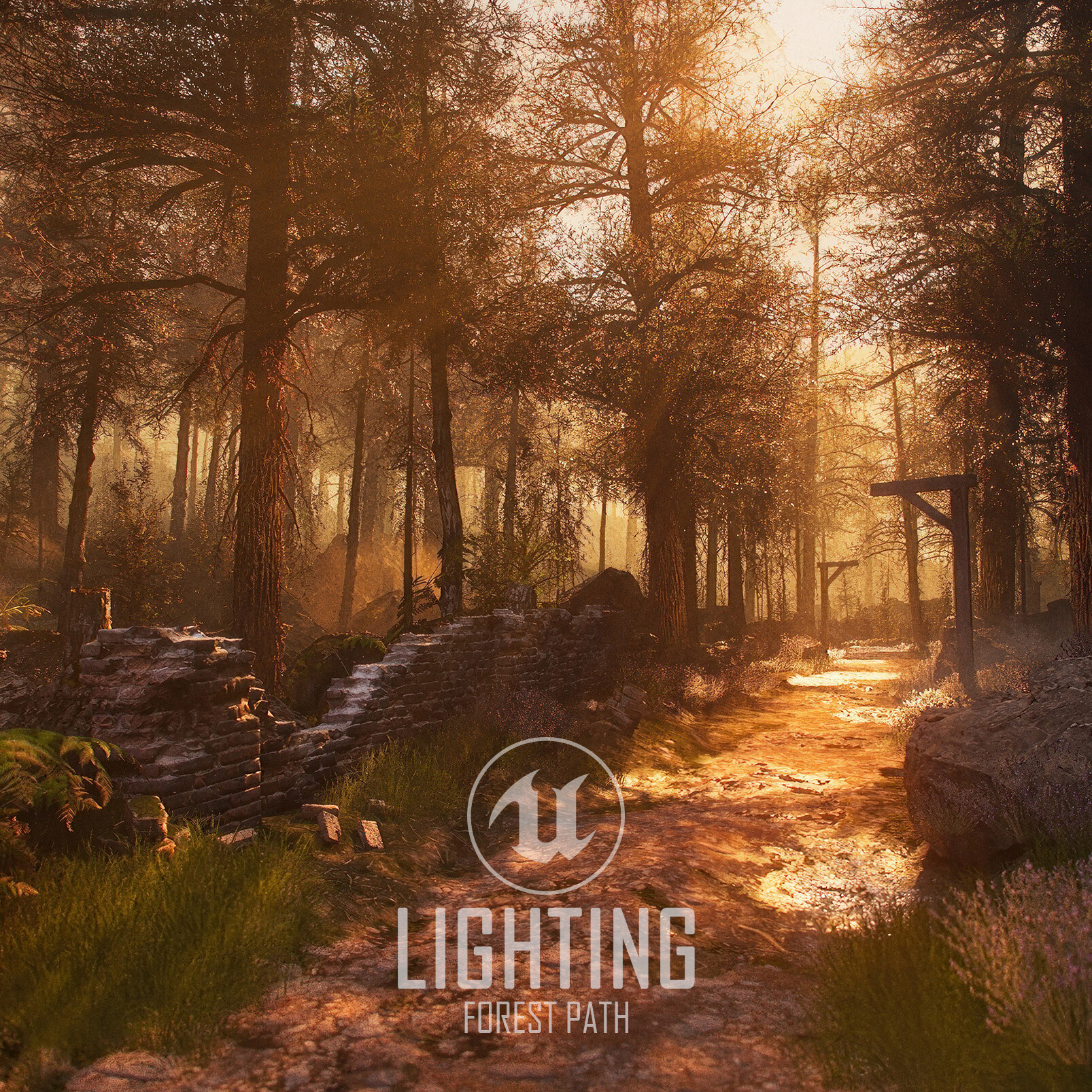 ArtStation - Forest Path Relighting | UE5