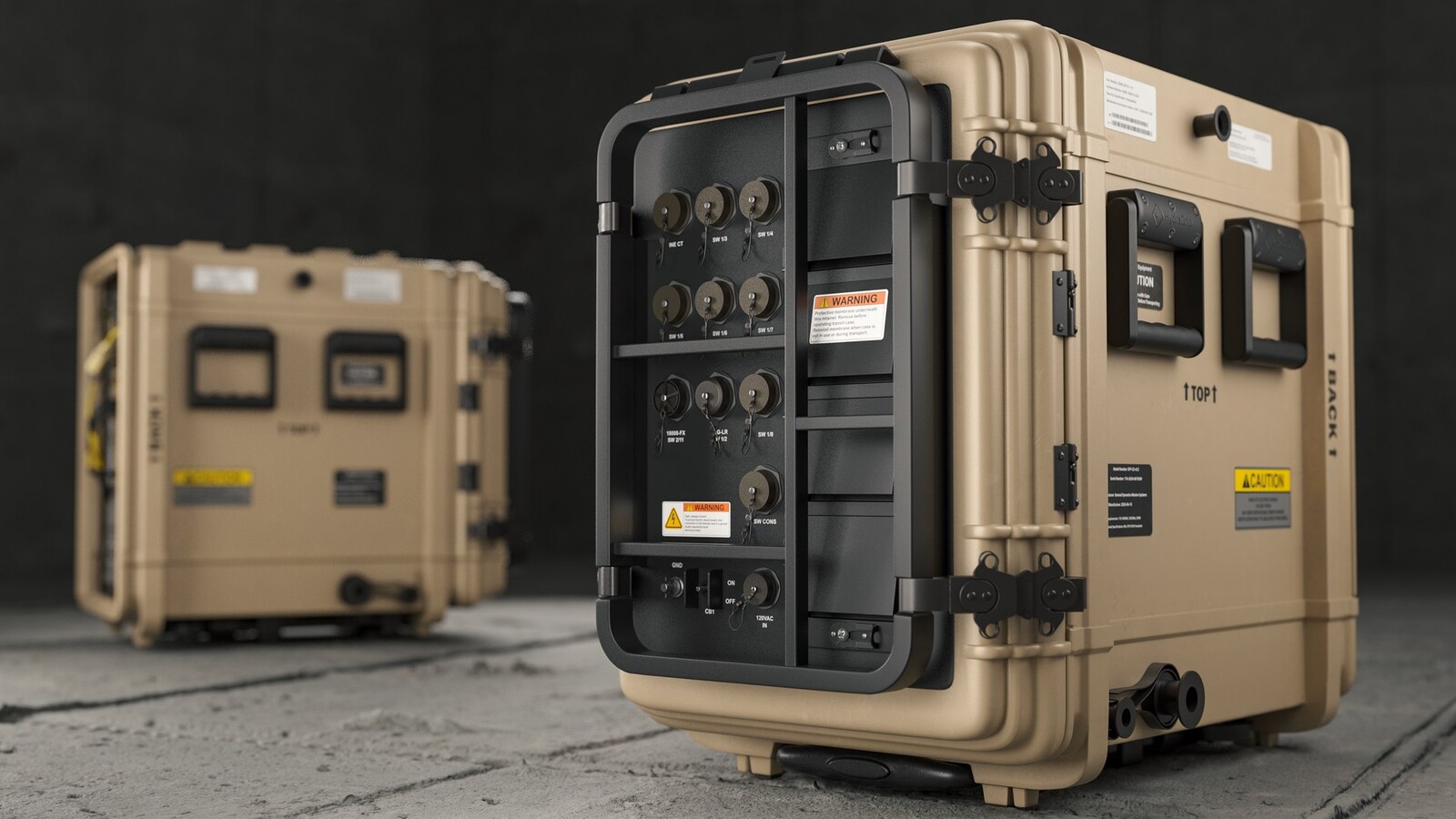 Small Form Factor Command &amp; Control (SFF C2) Node 3D Model
