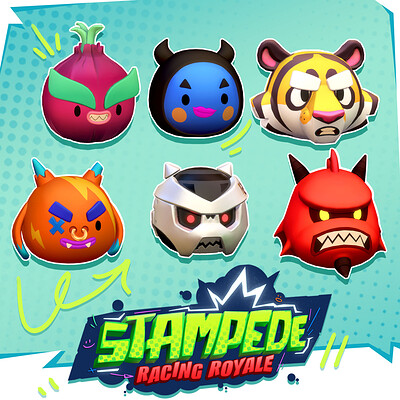 Head cosmetics - Stampede: Racing Royale by Sumo Digital