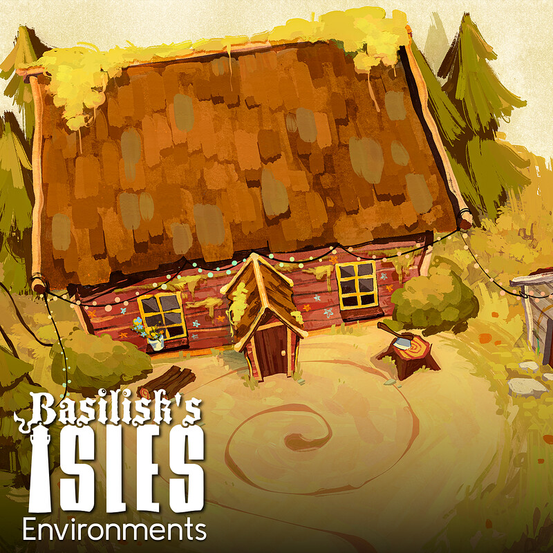 Basilisk's Isles - Environment Concepts