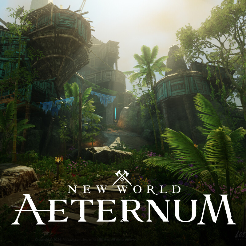 New World: Aeternum Citadel Cave Topside