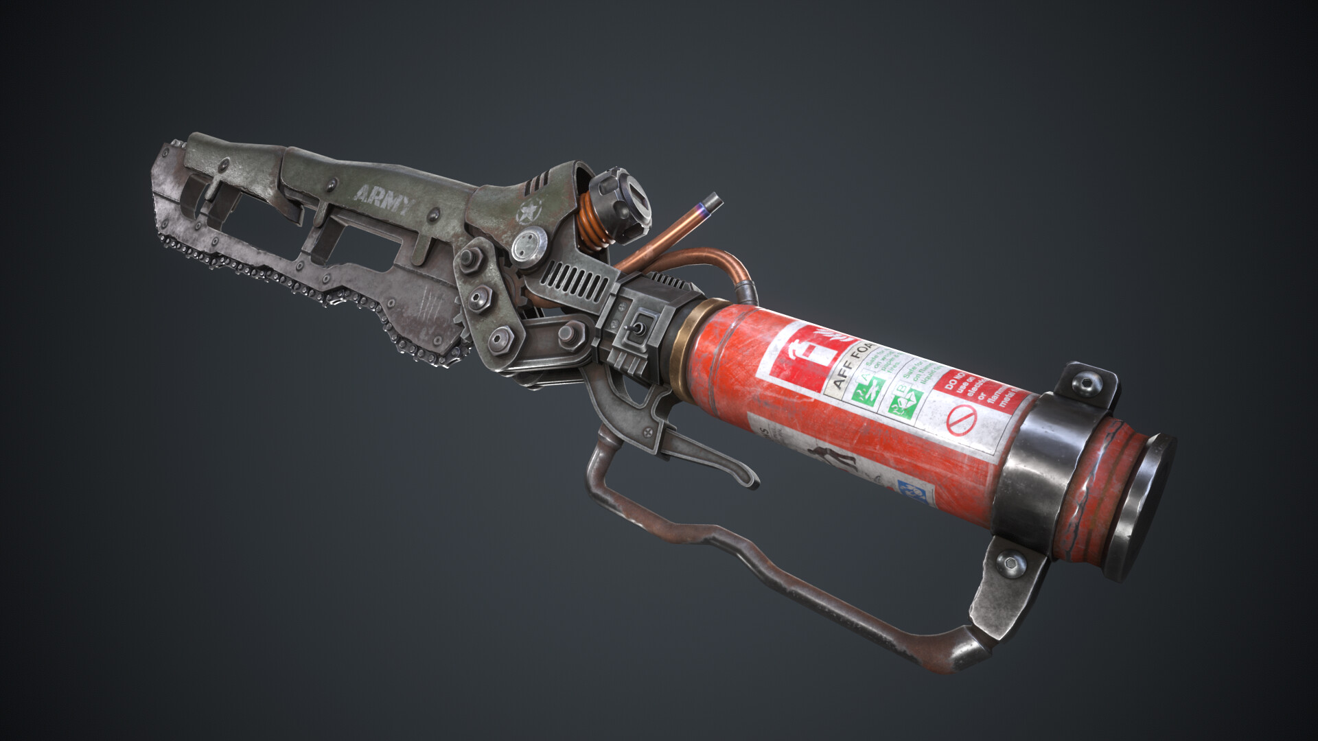 ArtStation - The Ripper (Fallout Fan Art)