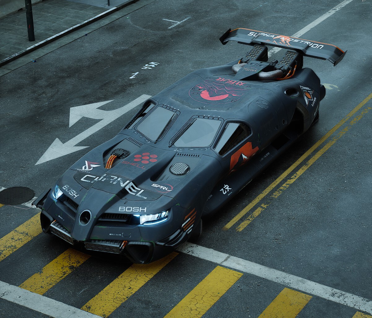 ArtStation - Racing vehicle | UE5.5