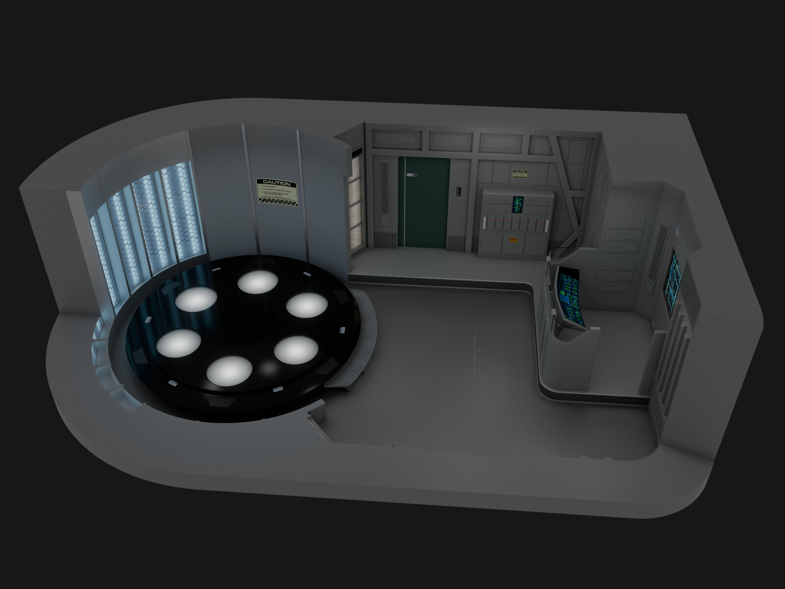 USS Victory - Deck 07: Transporter Room