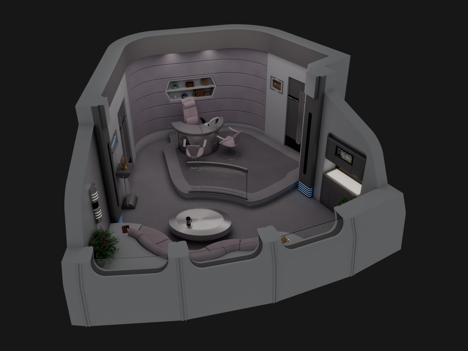 USS Appalachia - Deck 01: Ready Room