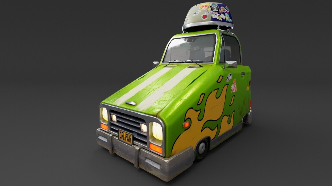 ArtStation - A Funky Car