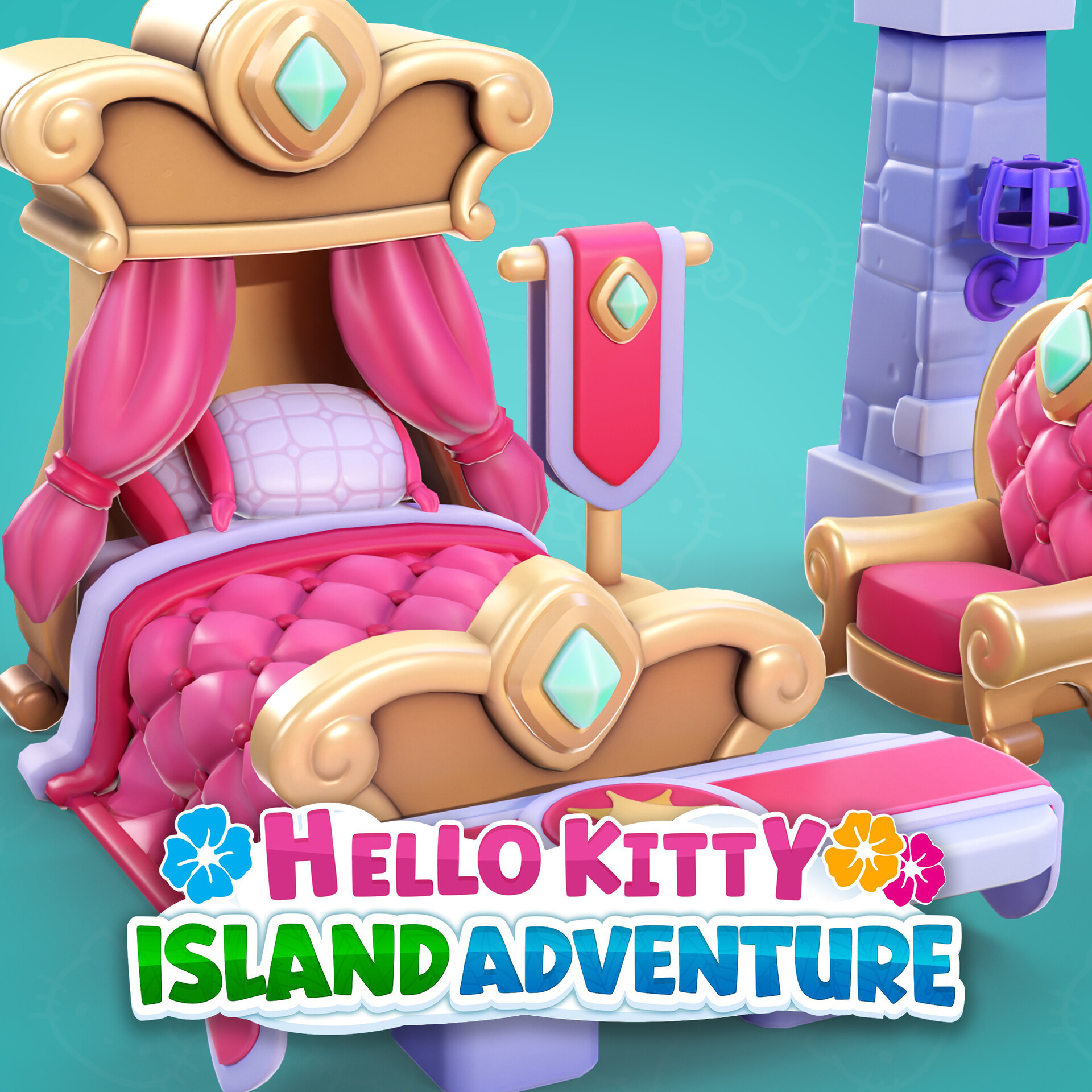 ArtStation - Hello Kitty Island Adventure - Imagination Celebration ...