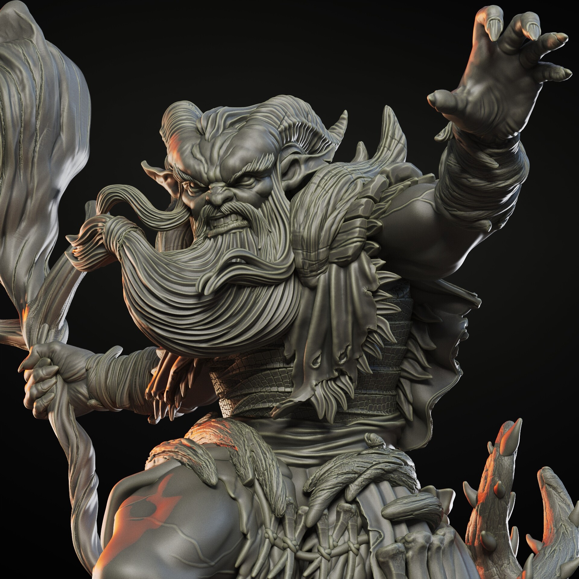 Artstation - Draven Briarhollow Miniature