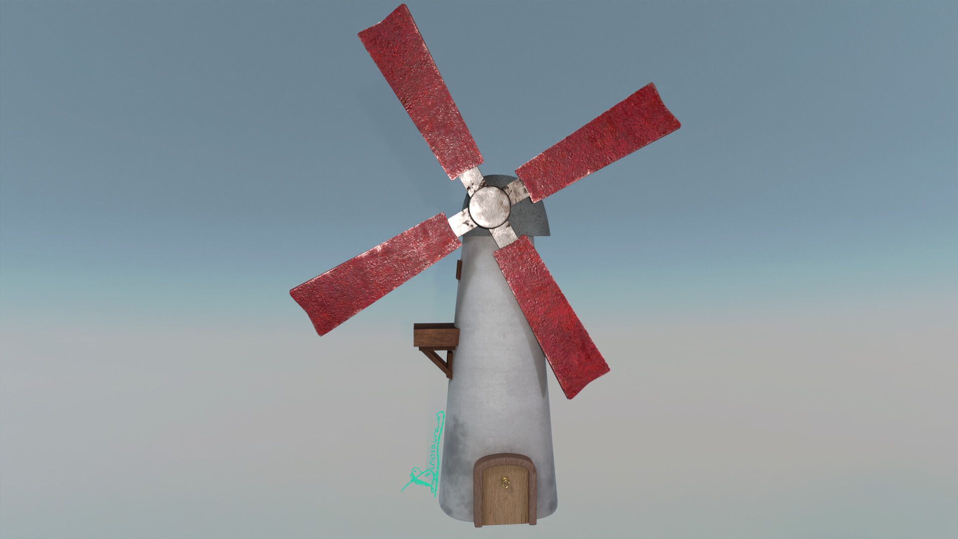 ArtStation - Windmill model and texture