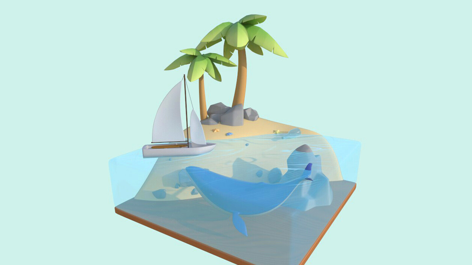 Whale Island [sketchbook]