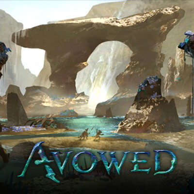 Avowed - Shatterscarp early bluesky concept