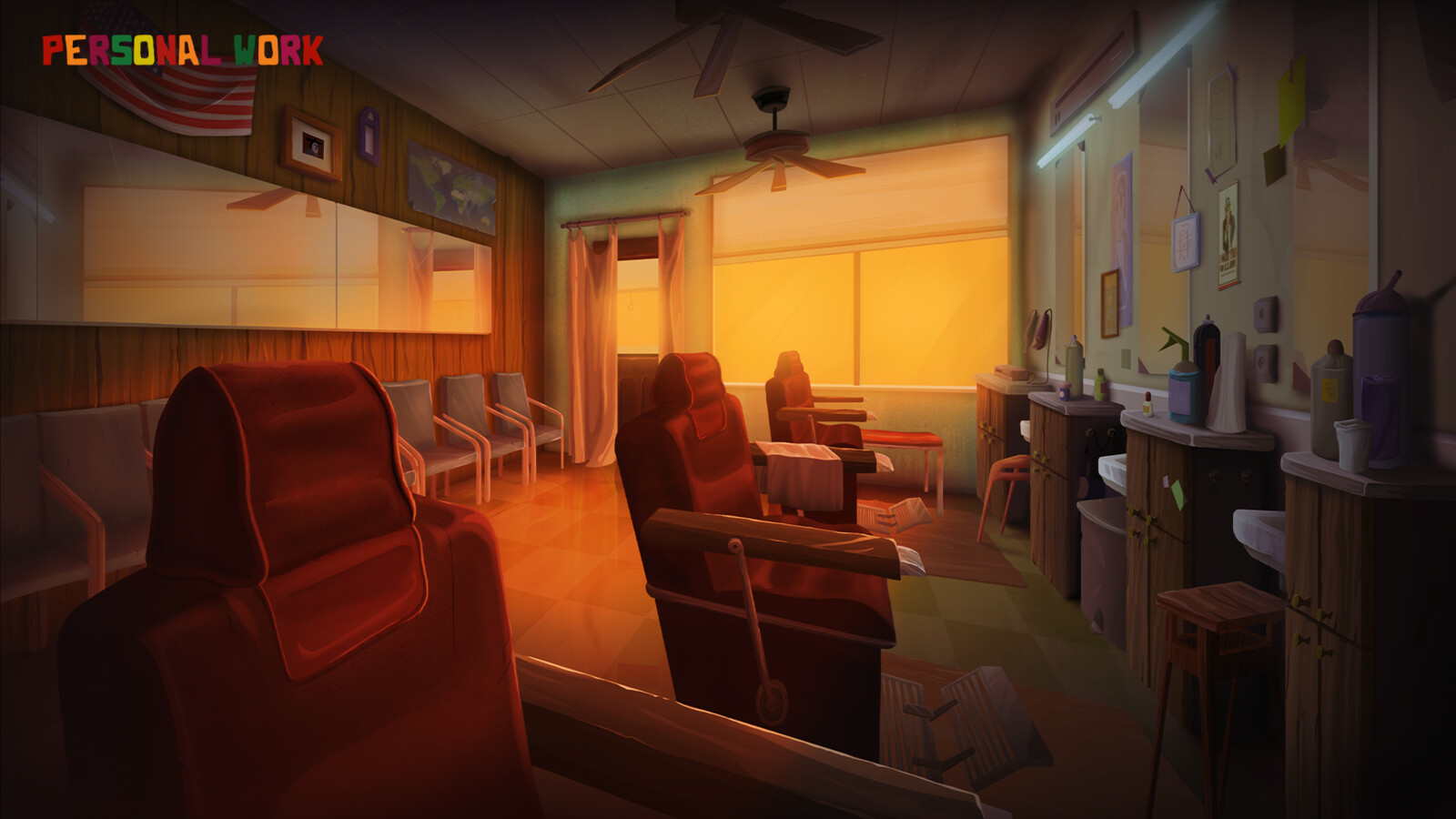 HAIR SALON - PERSONAL WORK