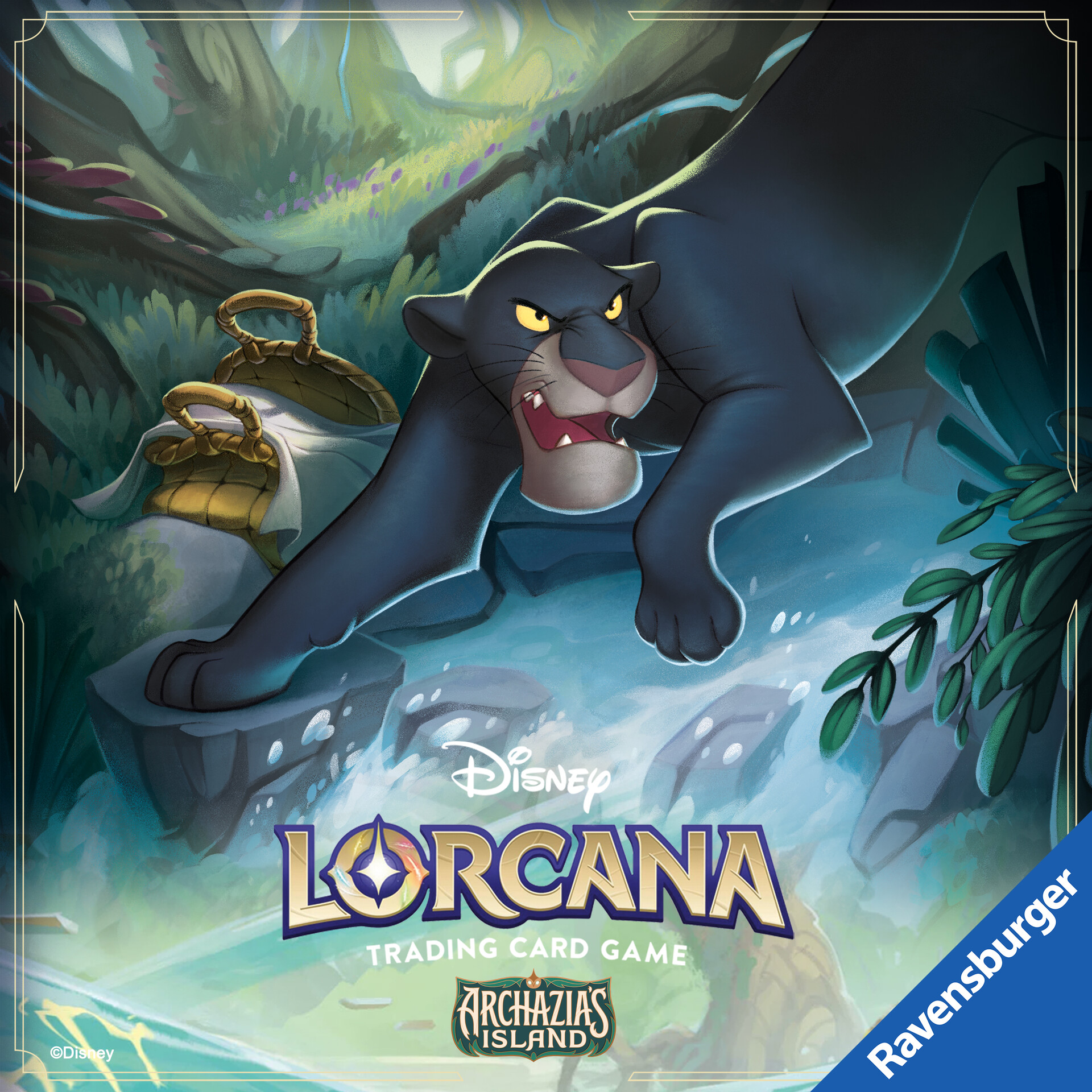 ArtStation - Disney LORCANA TCG - BAGHEERA Guardian Jaguar - SET 7  Archazia's Island