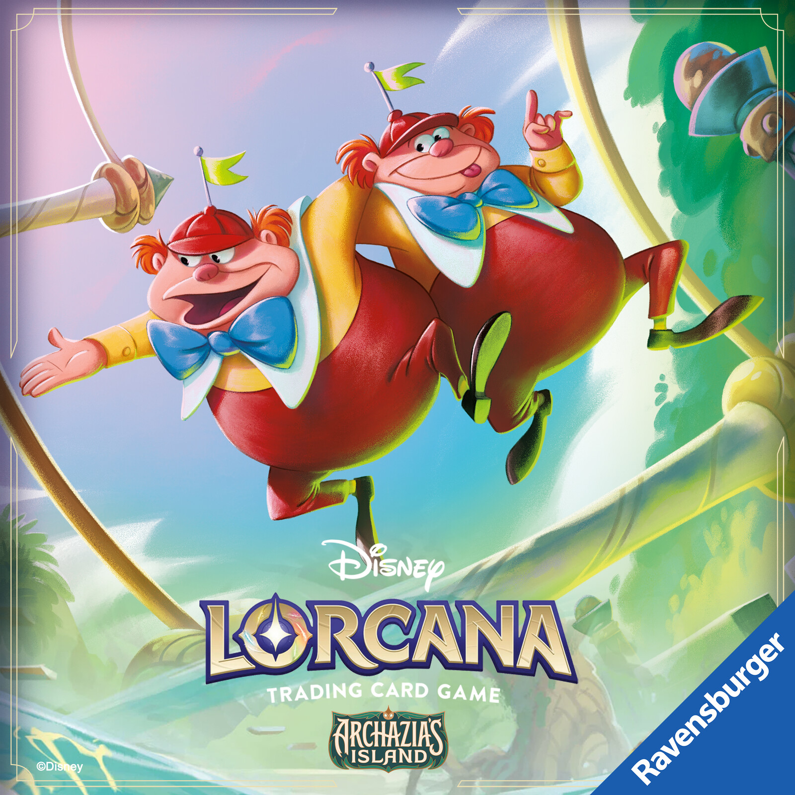Disney LORCANA TCG - TWEEDLE DEE & TWEEDLE DUM Strange Storytellers - SET 7 Archazia's Island