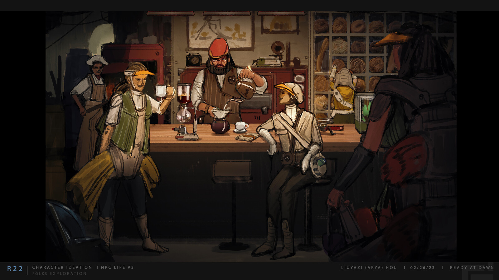 unannounced projects- character& world building