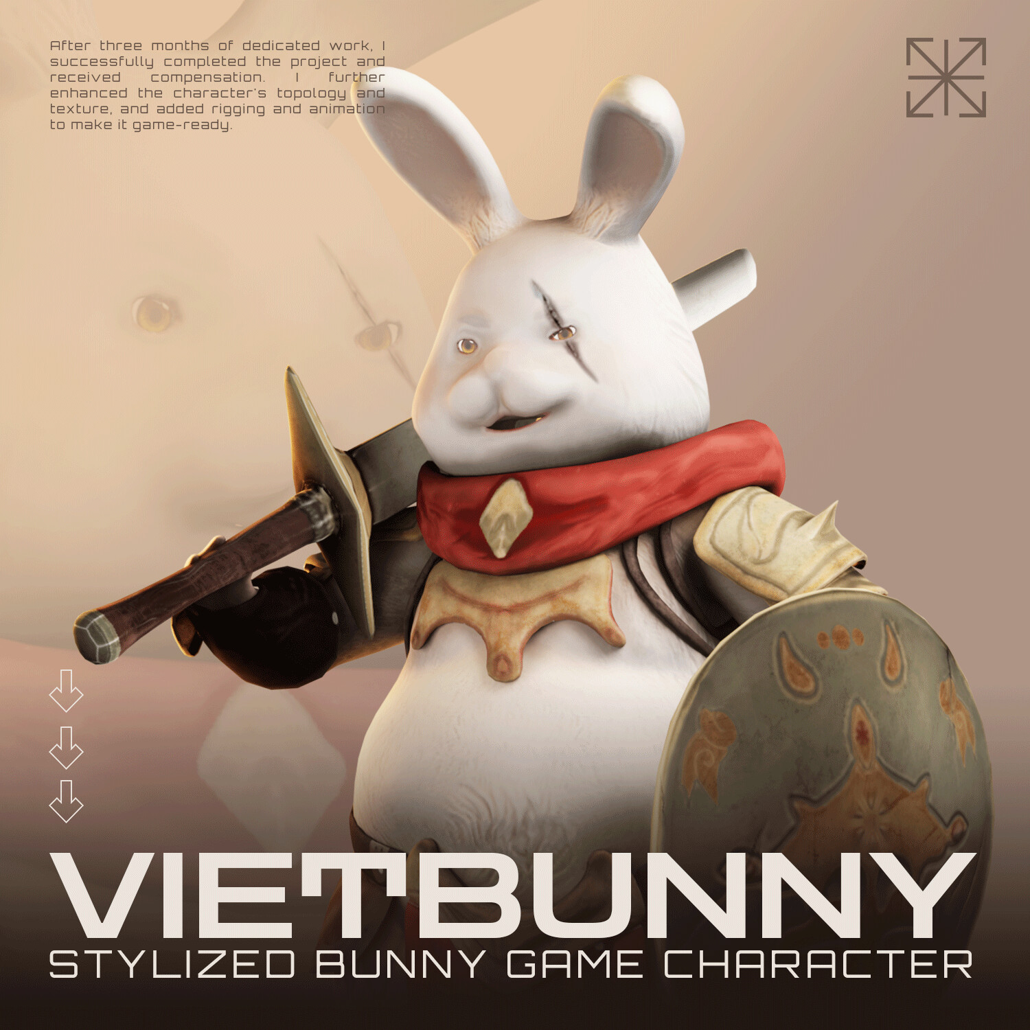 Khoa Hoàng VIETBUNNY Stylized game character animations