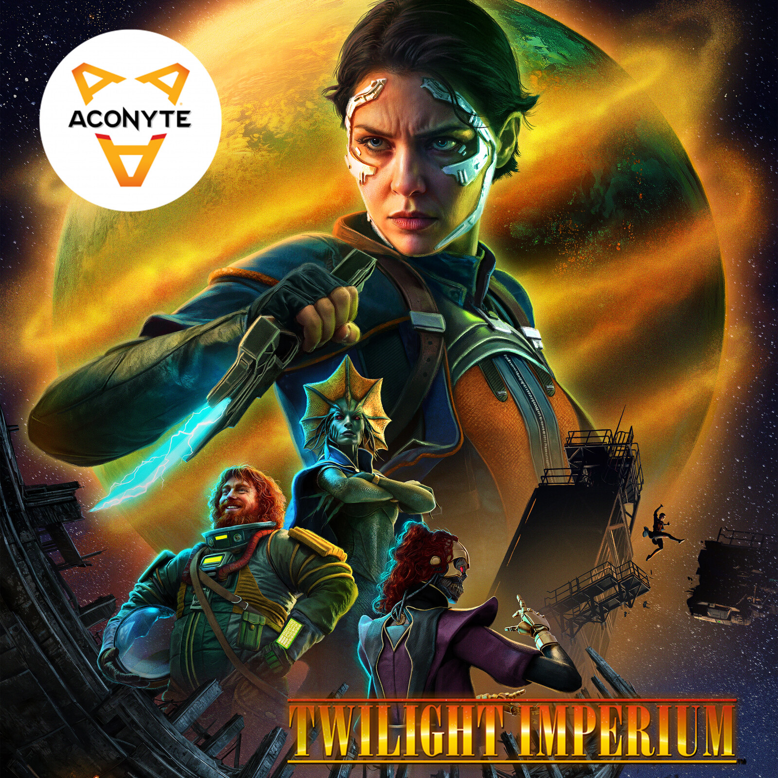 TWILIGHT IMPERIUM: Voice of One - Book Cover