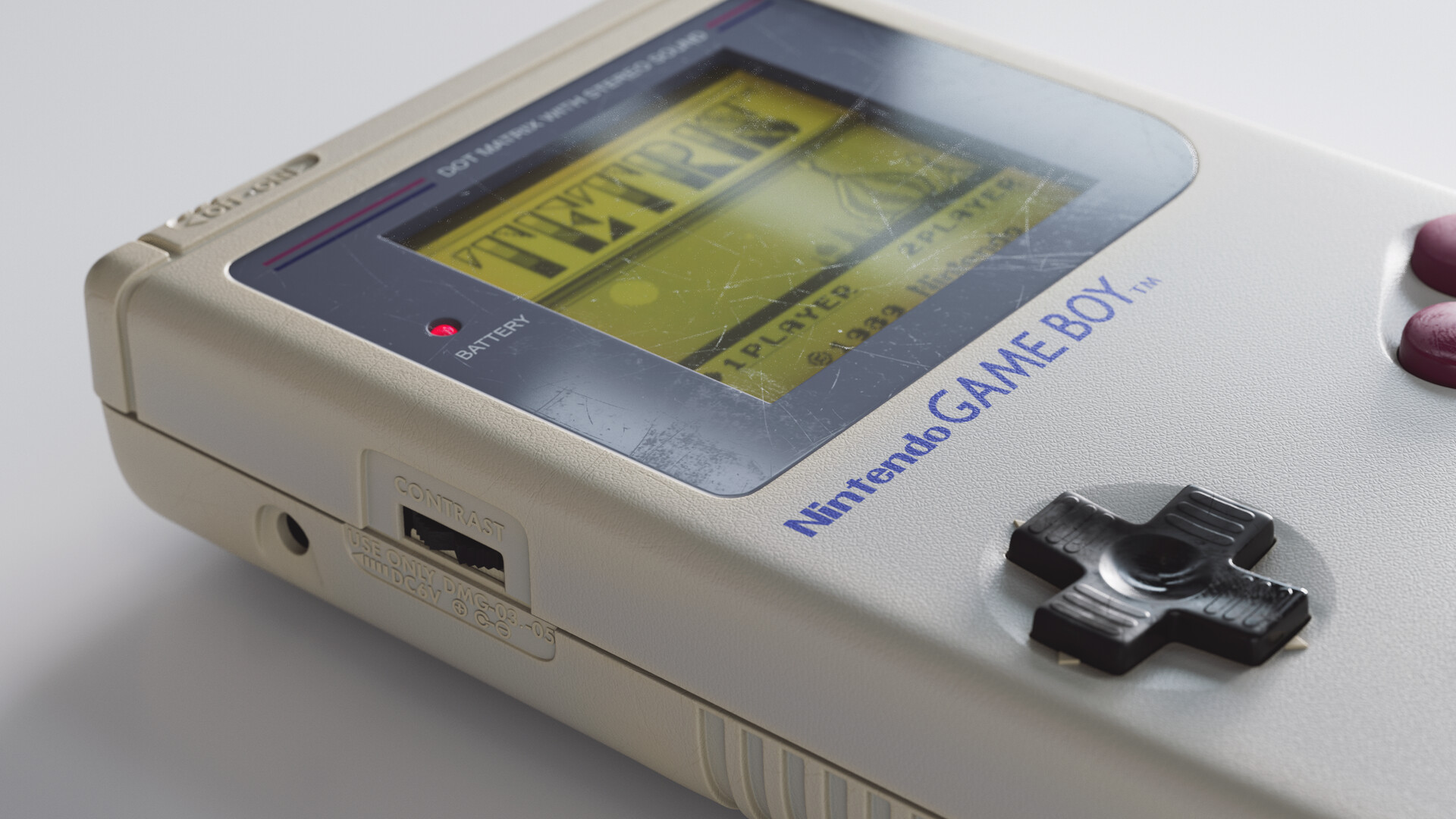ArtStation - DMG GameBoy