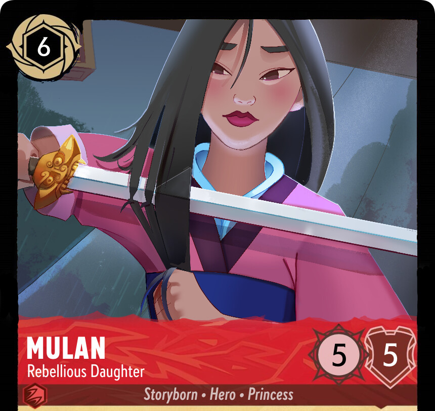ArtStation - Mulan: Disney Lorcana Fanart