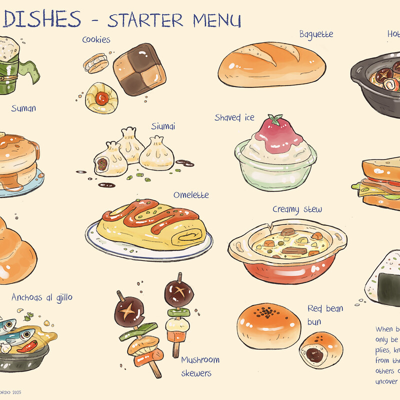 FORAGER: A QUIET STORY - FOOD PROPS + COOKING GAME