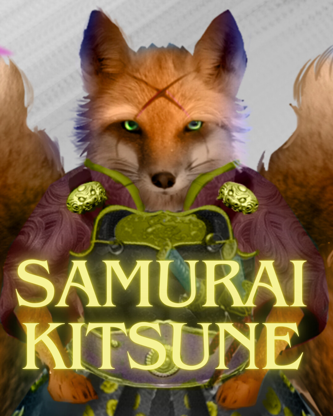 ArtStation - Samurai Kitsune