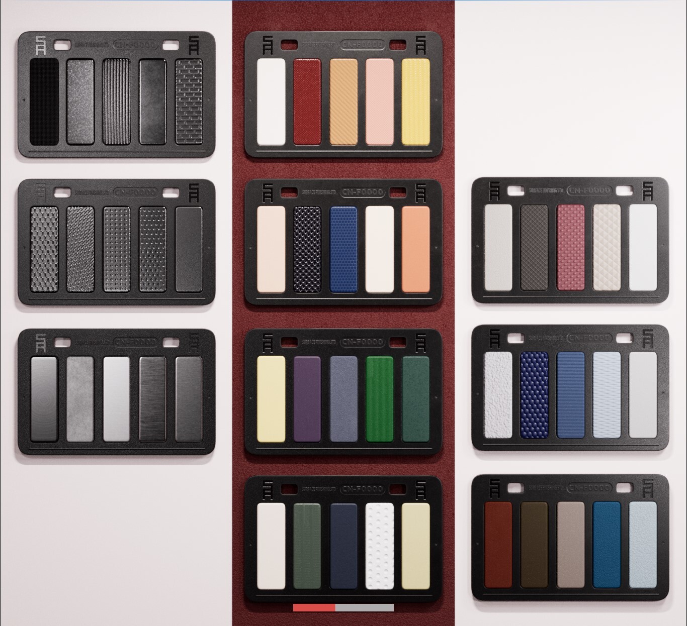 Grégoire Fontanelli - Render - Packshot materials and models Sentient art