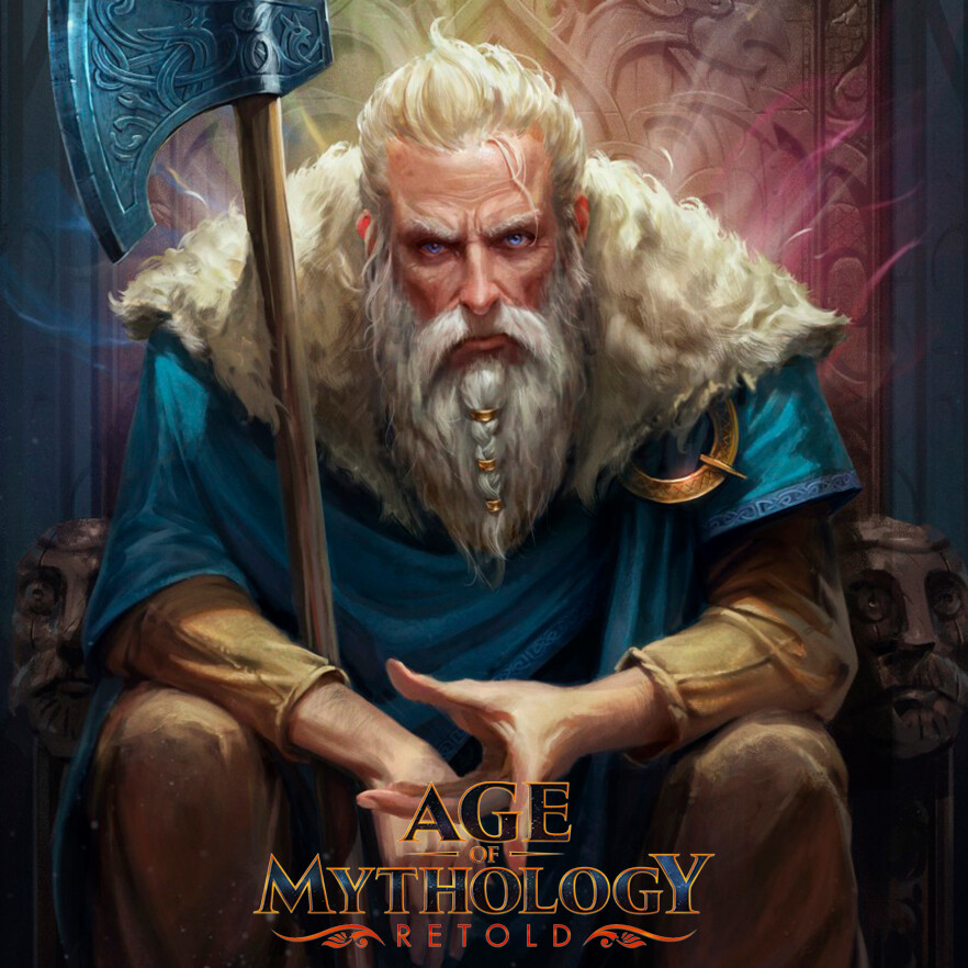 Age of Mythology Retold God Illustrations